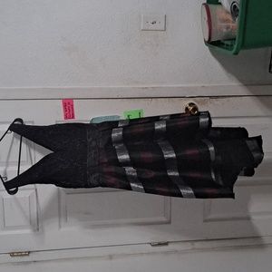 Venus US size 10 black red and silver dress